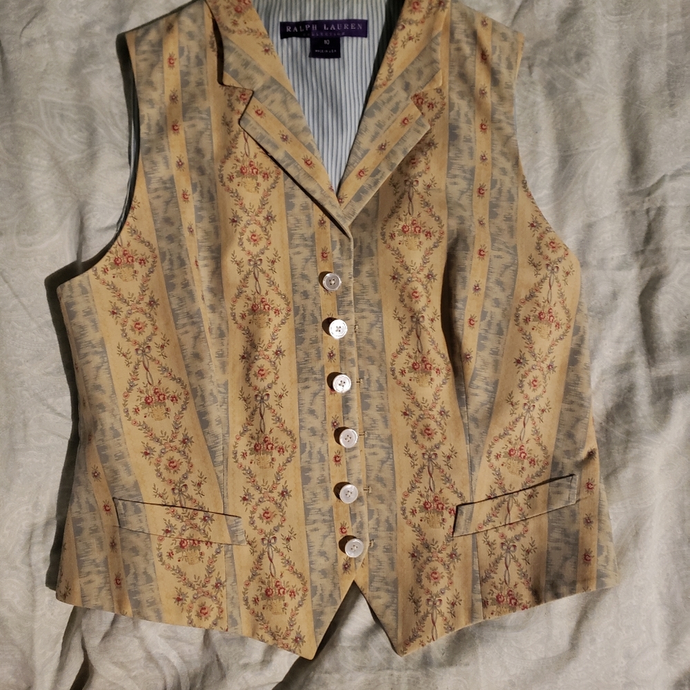 Vintage Ralph Lauren Collection Vest